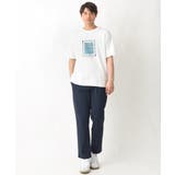 【定番アイテム】スクエアプリントセミワイドシルエットTシャツ | a.v.v【MEN】 | 詳細画像11