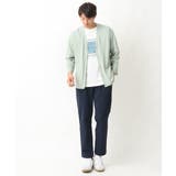【定番アイテム】スクエアプリントセミワイドシルエットTシャツ | a.v.v【MEN】 | 詳細画像14