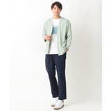 【定番アイテム】スクエアプリントセミワイドシルエットTシャツ | a.v.v【MEN】 | 詳細画像16