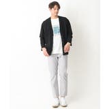 【定番アイテム】スクエアプリントセミワイドシルエットTシャツ | a.v.v【MEN】 | 詳細画像18