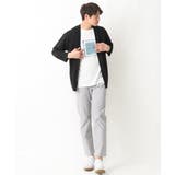 【定番アイテム】スクエアプリントセミワイドシルエットTシャツ | a.v.v【MEN】 | 詳細画像19