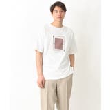 【定番アイテム】スクエアプリントセミワイドシルエットTシャツ | a.v.v【MEN】 | 詳細画像21