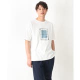 【定番アイテム】スクエアプリントセミワイドシルエットTシャツ | a.v.v【MEN】 | 詳細画像25