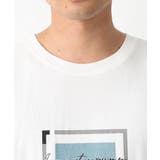 【定番アイテム】スクエアプリントセミワイドシルエットTシャツ | a.v.v【MEN】 | 詳細画像28