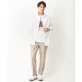【定番アイテム】スクエアプリントセミワイドシルエットTシャツ | a.v.v【MEN】 | 詳細画像5