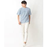 【定番アイテム】ミニロゴセミワイドシルエットTシャツ | a.v.v【MEN】 | 詳細画像14 