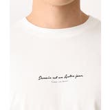 【定番アイテム】ミニロゴセミワイドシルエットTシャツ | a.v.v【MEN】 | 詳細画像37 