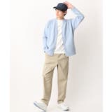 【定番アイテム】ミニロゴセミワイドシルエットTシャツ | a.v.v【MEN】 | 詳細画像4 