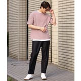 【2点セット/接触冷感】ライトワッフルTシャツ | a.v.v【MEN】 | 詳細画像2