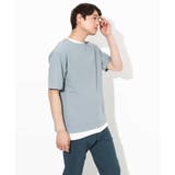 【2点セット/接触冷感】ライトワッフルTシャツ | a.v.v【MEN】 | 詳細画像21