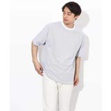 【接触冷感】細ボーダーセミワイドシルエットTシャツ | a.v.v【MEN】 | 詳細画像17 