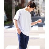 【接触冷感】細ボーダーセミワイドシルエットTシャツ | a.v.v【MEN】 | 詳細画像22 