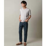 シルケットスムースVネックTシャツ | a.v.v【MEN】 | 詳細画像7