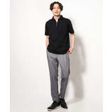 【接触冷感/ＵＶカット】シルケットスムースポロシャツ | a.v.v【MEN】 | 詳細画像12 