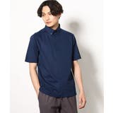 ネイビー | 【イージーケア 吸水速乾】ビズポロシャツ ドット | a.v.v【MEN】