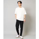 【接触冷感/綿100％】ピンタックデザインTシャツ（デザテクシリーズ） | a.v.v【MEN】 | 詳細画像3 
