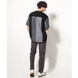 バックシャン切り替えカットソー(デザテクシリーズ) | a.v.v【MEN】 | 詳細画像10