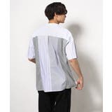 バックシャン切り替えカットソー(デザテクシリーズ) | a.v.v【MEN】 | 詳細画像15