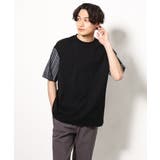 バックシャン切り替えカットソー(デザテクシリーズ) | a.v.v【MEN】 | 詳細画像17