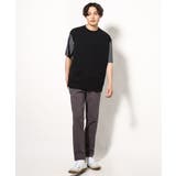 バックシャン切り替えカットソー(デザテクシリーズ) | a.v.v【MEN】 | 詳細画像7