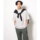 【定番アイテム】エッフェル塔刺繍ボートネックTシャツ | a.v.v【MEN】 | 詳細画像22 