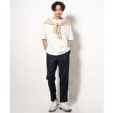 【定番アイテム】エッフェル塔刺繍ボートネックTシャツ | a.v.v【MEN】 | 詳細画像4 
