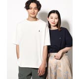 ホワイト | 【定番アイテム】エッフェル塔刺繍ボートネックTシャツ | a.v.v【MEN】