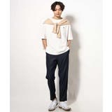 【接触冷感】エッフェル塔刺繍ボートネックTシャツ | a.v.v【MEN】 | 詳細画像18