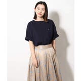 【接触冷感】エッフェル塔刺繍ボートネックTシャツ | a.v.v【MEN】 | 詳細画像23