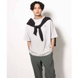 【接触冷感】エッフェル塔刺繍ボートネックTシャツ | a.v.v【MEN】 | 詳細画像30