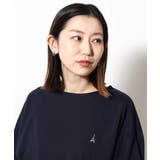 【接触冷感】エッフェル塔刺繍ボートネックTシャツ | a.v.v【MEN】 | 詳細画像32