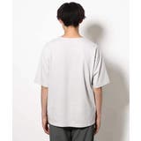 【接触冷感】エッフェル塔刺繍ボートネックTシャツ | a.v.v【MEN】 | 詳細画像4