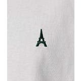 【接触冷感】エッフェル塔刺繍ボートネックTシャツ | a.v.v【MEN】 | 詳細画像8