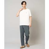 【接触冷感/綿100％】ワンポイント刺繍半袖Tシャツ | a.v.v【MEN】 | 詳細画像19 