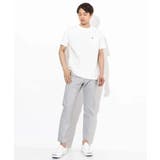 【接触冷感/綿100％】ワンポイント刺繍半袖Tシャツ | a.v.v【MEN】 | 詳細画像2 