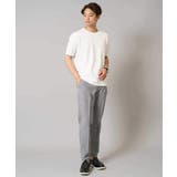 【接触冷感 イージーケア】キカジャカードクルーネックカットソー 通勤 | a.v.v【MEN】 | 詳細画像11 