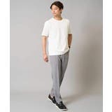 【接触冷感 イージーケア】キカジャカードクルーネックカットソー 通勤 | a.v.v【MEN】 | 詳細画像12 