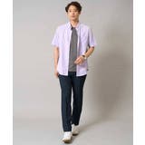 【接触冷感 イージーケア】キカジャカードクルーネックカットソー 通勤 | a.v.v【MEN】 | 詳細画像18 