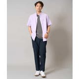 【接触冷感 イージーケア】キカジャカードクルーネックカットソー 通勤 | a.v.v【MEN】 | 詳細画像19 