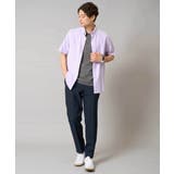 【接触冷感 イージーケア】キカジャカードクルーネックカットソー 通勤 | a.v.v【MEN】 | 詳細画像20 