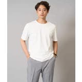 【接触冷感 イージーケア】キカジャカードクルーネックカットソー 通勤 | a.v.v【MEN】 | 詳細画像27 