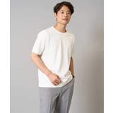 【接触冷感 イージーケア】キカジャカードクルーネックカットソー 通勤 | a.v.v【MEN】 | 詳細画像28 