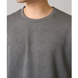 【接触冷感 イージーケア】キカジャカードクルーネックカットソー 通勤 | a.v.v【MEN】 | 詳細画像37 