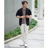 千鳥柄ジャカードVネックカットソー | a.v.v【MEN】 | 詳細画像6