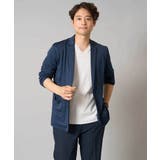 ストライプジャカードＶネックカットソービジネス 通勤 ジャケット | a.v.v【MEN】 | 詳細画像32 