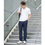 【接触冷感/イージーケア/毛玉になりにくい】ライトアゼVネックカットソー | a.v.v【MEN】 | 詳細画像10