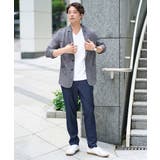 【接触冷感/イージーケア/毛玉になりにくい】ライトアゼVネックカットソー | a.v.v【MEN】 | 詳細画像12