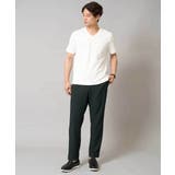 【接触冷感/イージーケア/毛玉になりにくい】ライトアゼVネックカットソー | a.v.v【MEN】 | 詳細画像17