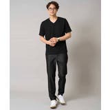 【接触冷感/イージーケア/毛玉になりにくい】ライトアゼVネックカットソー | a.v.v【MEN】 | 詳細画像23