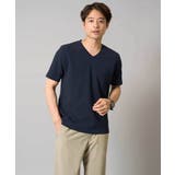 【接触冷感/イージーケア/毛玉になりにくい】ライトアゼVネックカットソー | a.v.v【MEN】 | 詳細画像29